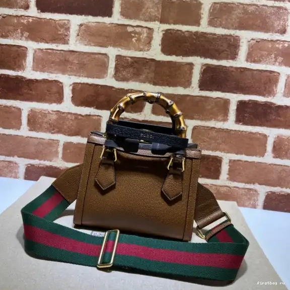 Firstbag ru bag mini Gucci Diana tote 0703